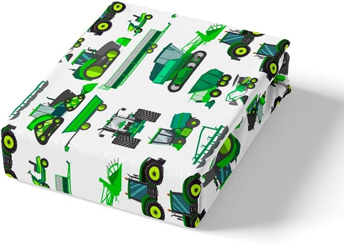 Feelyou Excavator Car Sheet Set King Size Kids Boys Cartoon Construction Truck Bed Sheets Set Ultra Soft Cars Tractors Bedding Set Teens Bedroom Decor Children Kid's Sheets, Luxury Microfiber