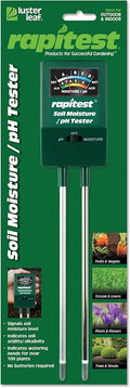 Luster Leaf 1817 Rapitest Soil pH/Moisture Tester, Black