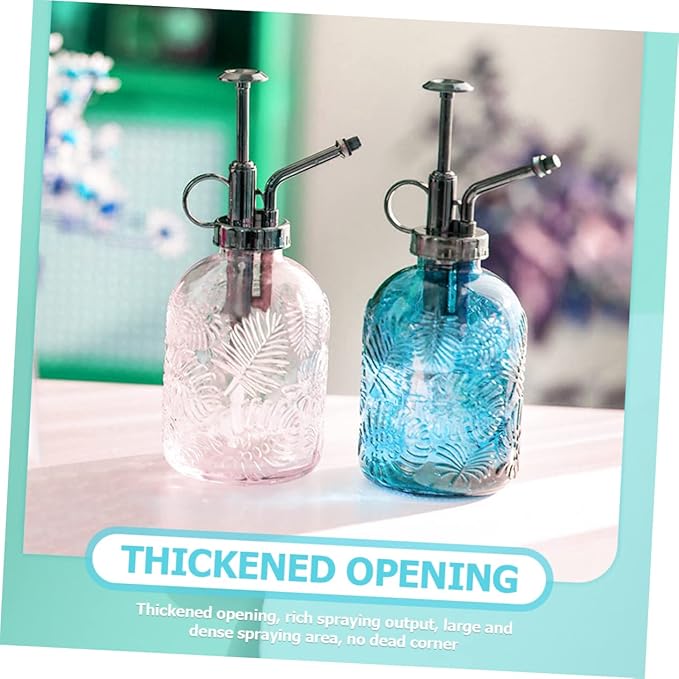 Milisten Spray Bottle for Plants Indoor Plant Mister Comfortable Grip for Easy Watering and Antique Design for Use