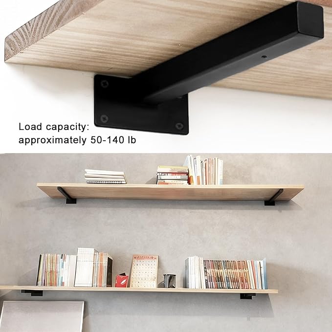Window Sill Plant Shelf Brackets,Over The Garden Wall Corner Plant Stand Brackets Heavy Duty, Above Bed Wall Decor Storage Bracket 12 in Suitable for Gardens,Kitchens,RVs,etc