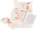Pink Butterfly Gift Tags with Wildflower Seeds - 24pcs Writable Gift Wrap Tags for Baby Showers, Mother's Day Present, Party Favors, DIY Crafts, & Earth Day Decorations