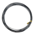 Bonsai Training Wire, 1mm x 16.4 ft Anodized Aluminum Floral Plant Training Wire Bendable Metal Stems Accessories for Gardening Branch Fixing Crafts (Black)