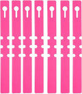 KINJOEK 1200 PCS Pink Plant Labels Tags, Adjustable Wrap Around Waterproof Hanging Garden Tree Tags Plant Loop Tag for Identifying Various Outdoor Nursery Plants Flowers, 2x20cm