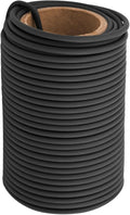 Garden Flexible Wire Tie, Soft Twist Plant Ties Support Plant Vines for Supporting and Fixing Garden Planting Branches Vines & Stems ，Organize Data Wire and Office Organization 65.6’ ( 3.5MM) (black)