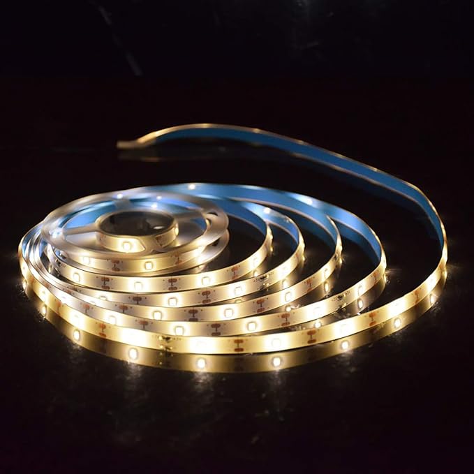 Solar Rope Lights Outdoor Waterproof 10FT Cuttable Solar Strip Light Dusk to Dawn with 8 Modes Tape Decorative Lighting for Outside,Sign, Stair, Step, Yard, 2 Pack