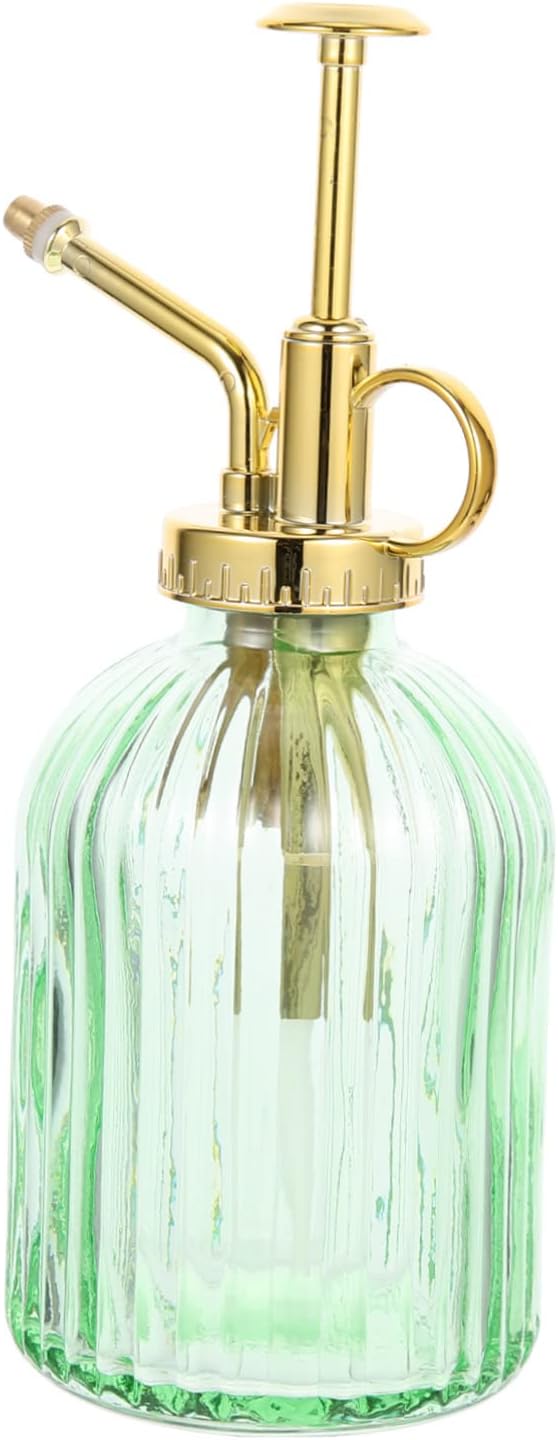 Vintage Glass Plant Mister Spray Bottle 350ml Capacity for Indoor and Garden Use Elegant Watering Pot Fine Mist Nozzle for Succulent and Houseplant Care