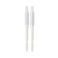 Sustee Aquameter (Small White Refillable - Bundle of 2) - House Plant Soil Moisture Meter, Humidity Sensor Probe, Water Level Indicator - Best for Indoor Potted Plants