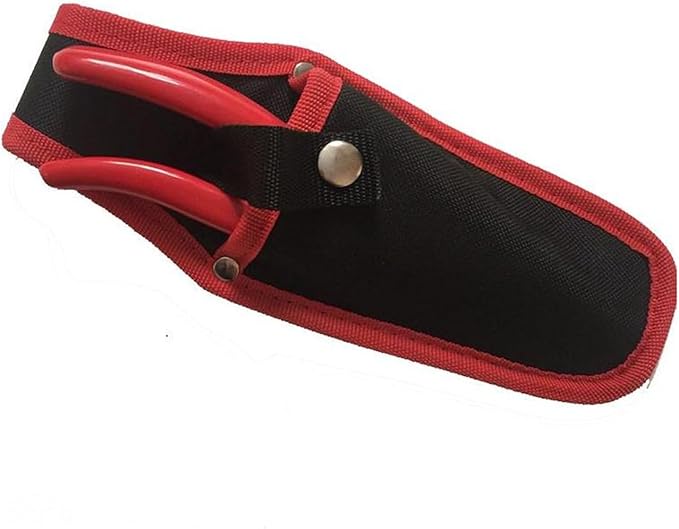 Maxmoral Manual Pruning Shears Canvas Bag 25x6cm Hardware Tool Sheath Hairdressing Equipment/Gardening Utensil Storage Pouch
