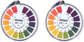 GLOGLOW 2 Pack pH Test Strips 1-14, 160 Universal Paper for Urine Saliva Water Testing, Accurate Test Kit for Food Soil Cosmetics and Soap Making -