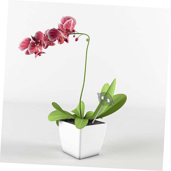 HANABASS Convenient Self-Watering Globe Automatic Cartoon Pig Plant Watering Device for Use Height Hands for Houseplants and Patio Plants