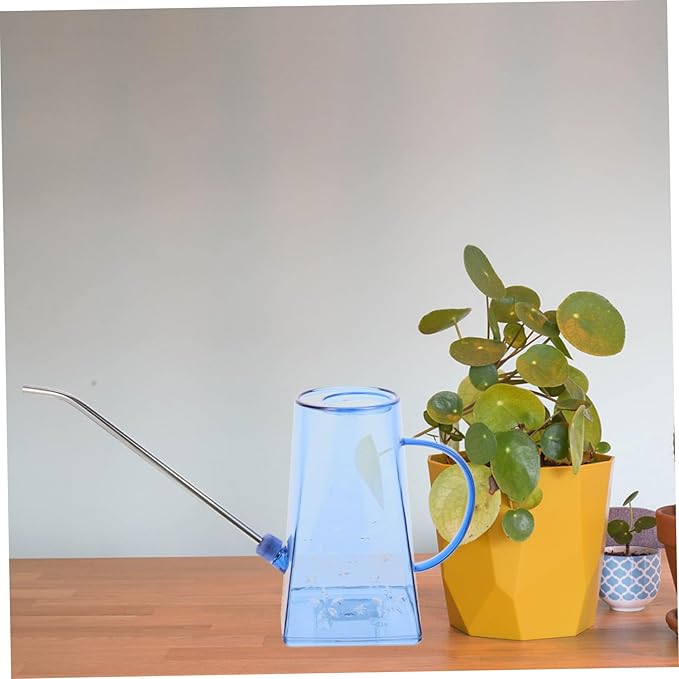 Transparent Long Spout Watering Can for Indoor Plants Household Garden Pot with Seal and Capacity Precise Pouring Water Can for Outdoor and Indoor Use