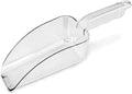 New Star Foodservice Commercial Grade Polycarbonate Plastic Utility Ice Scoop, Clear, 24 Ounce
