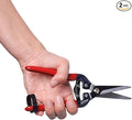 Gardeness Gardening Scissor 2 PCS SK5 high Carbon Steel Straight Florist Scissors, Pruning Snip, Multi-Tasking Garden Precision Herb Snips Flower Clippers Bonsai Trimmers Hydroponic Herbs