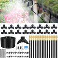 Drip Irrigation System 2026-Upgrade with 16pcs 360° Adjustable Copper Nozzles, 120ft Drip Irrigation Kit Garden Automatic Watering System for Greenhouse, Outdoor Plants, Raised Bed, Potted Plant, Lawn