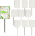 AUEAR, 10 Pack Sublimation Plant Label Stakes Tree Tags MDF Garden Markers for Outdoor Signs 4 x 1.5 Inch
