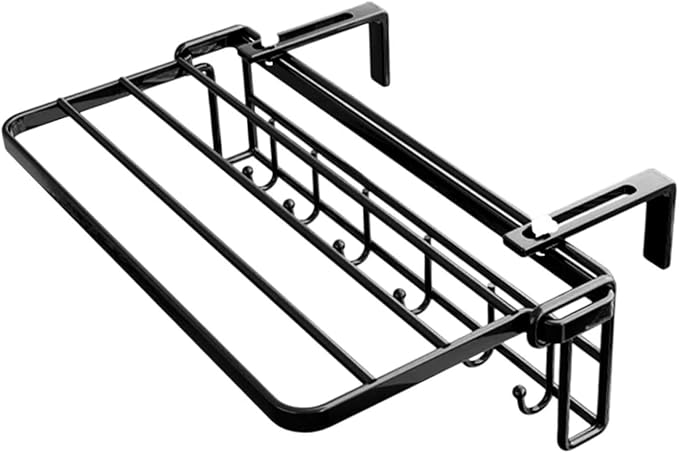 Clothes Drying Rack for Balcony Folding Towel Rack Multifunctional Railings Windowsill,Window Hanging Drying Rack for Hotel