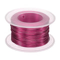 HARFINGTON Bonsai Wire Anodized Aluminum Training Wire Roll 0.8mm Gauge 98ft Length Bendable Bonsai Tree Wire for Garden, Horticulture, Landscape, Planting, Wine Red