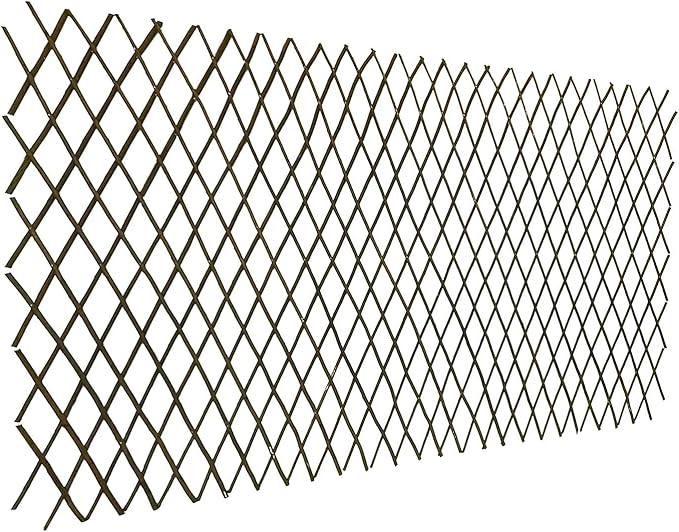 Nature Willow Trellis Expandable Plant Support Plant Climbing Lattices Trellis Willow Expandable Trellis Fence for Climbing Plants Support 36x92 Inch,Double Panel (4)