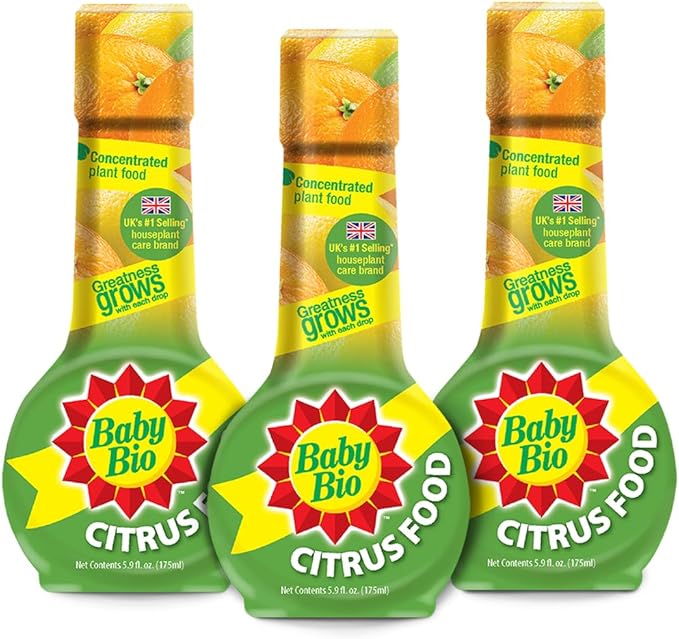 Baby Bio Citrus Food, Concentrate, 5.9 Oz (3-Pack)
