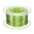 HARFINGTON Bonsai Wire Anodized Aluminum Training Wire Roll 0.8mm Gauge 98ft Length Bendable Bonsai Tree Wire for Garden, Horticulture, Landscape, Planting, Grass Green