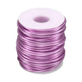 HARFINGTON Bonsai Wire Anodized Aluminum Training Wire Roll 2.5mm/10 Gauge 66ft Length Bendable Bonsai Tree Wire for Garden, Horticulture, Landscape, Planting, Light Pink