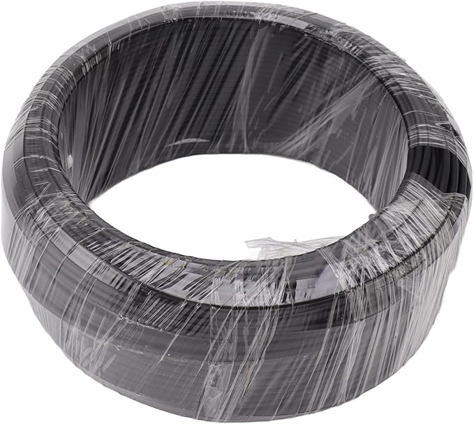 Aramox Bonsai Wire Aluminum, Bonsai Training Wire Kit, Training Wire 500g Black for Garden Horticulture Landscape Planting (2.0mm)