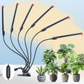 FECiDA Gamechanger 2026 54 Watt Power Draw, NO Need Adapter, 6Head Strong Clip Grow Lights for Indoor Plants with 4/8/12/16/20H Timer, LED Plant Growing Lamps for Houseplants, Bonsai, Seed Starting