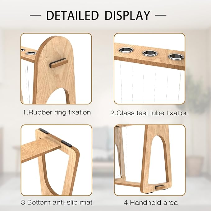 OYEFLY Wood Plant Propagation Stations (Wood)