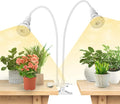 Grow Lights for Indoor Plants, LED 20 W Full Spectrum Bulb Replaceable Plant Light, 300 W Equivalent Clip on Grow Light with Optical Lens for Indoor Growing, Lifetime Free Bulb Replacement