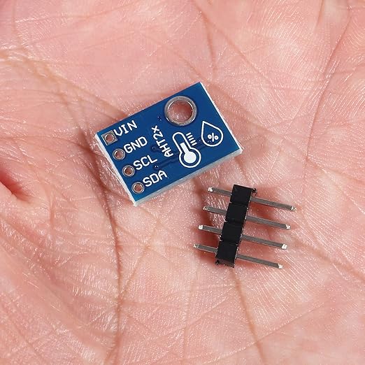 UMLIFE 10 pcs AHT20 I2C Temperature and Humidity Sensor Module high-Precision Humidity Sensor Probe DHT11 AHT10 Upgraded Version for Arduino
