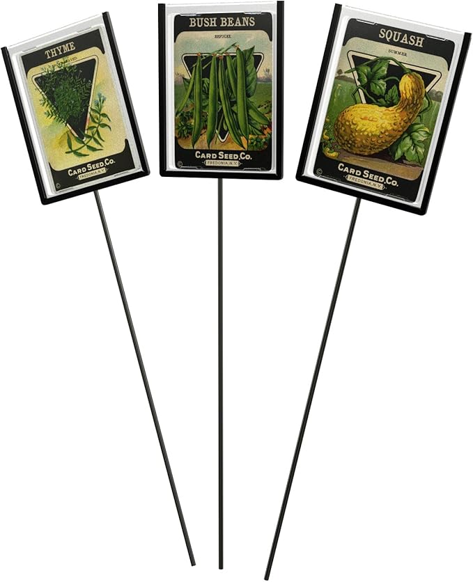 Panacea 86875 Seed Packet Plant Markers (3 Pack)