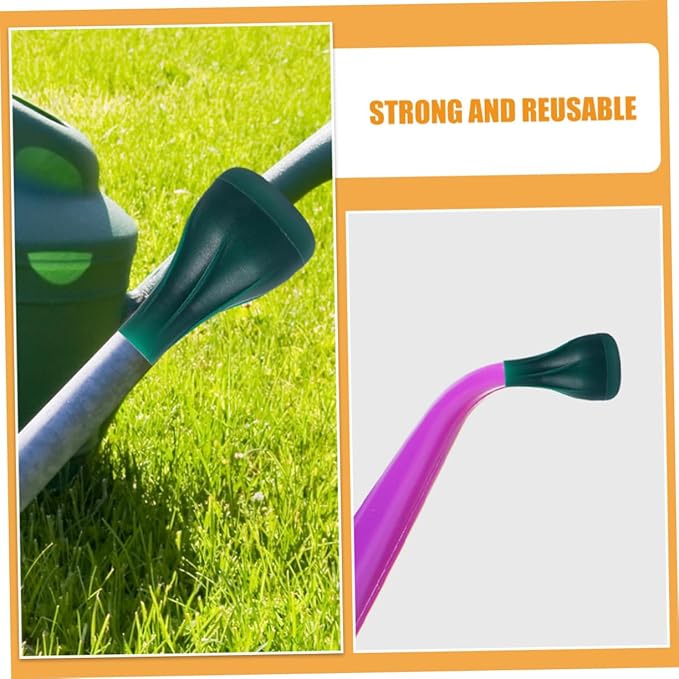 UPKOCH 2pcs Replaceable Sprayer Spout for Garden Watering Cans Efficient Nozzle Head for Precise Watering Strong Material Fits Standard Cans Easy Installation