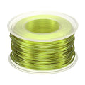 HARFINGTON Bonsai Wire Anodized Aluminum Training Wire Roll 1mm/18 Gauge 98ft Length Bendable Bonsai Tree Wire for Garden, Horticulture, Landscape, Planting, Yellow Green
