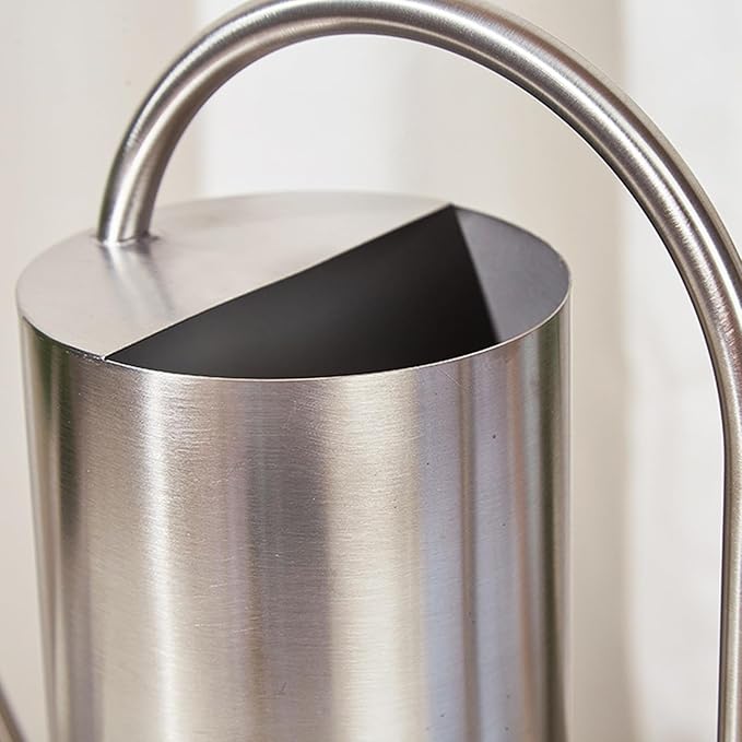 Long Spout Watering Can, 50 Oz Stainless Steel, Durable Gardening Kettle, Precise Pouring Design, Easy Handle Indoor Plant Care, Premium Plant Watering Tool, Indoor, Potted Plants, Courtyard