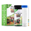 Soil pH Test Kit: 150 pH Test Strips with Cylinder for Quick Readings | Easy Testing for Garden & Lawn | Includes Illustrated Guide