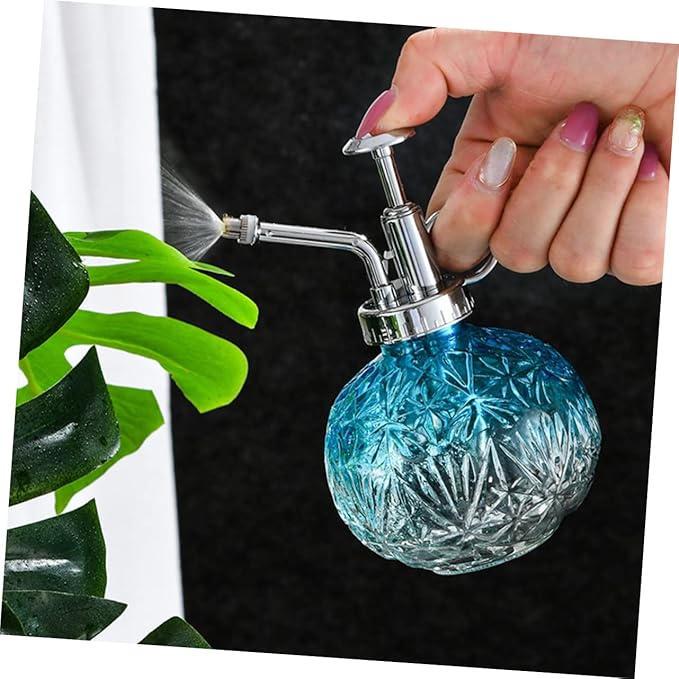 KESYOO Glass Plant Mister Spray Bottle Vintage Design for Indoor Hanging Plants