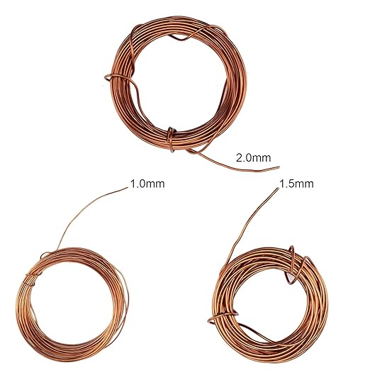 Bonsai Tool Set, 30M Aluminium Bonsai Training Wire Line 3-Sizes(1.0mm/1.5mm/2.0mm) and 20 Pcs Flower Pot Hole Mesh Pad (4.5cm/1.8 inches) for Outdoor Plant Pot & DIY Hanging Art Crafts