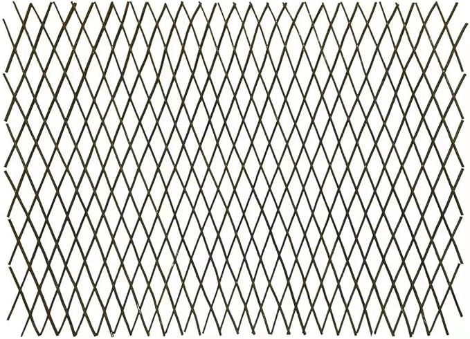 Nature Willow Trellis Expandable Plant Support Plant Climbing Lattices Trellis Willow Expandable Trellis Fence for Climbing Plants Support 36x92 Inch,Double Panel (2)