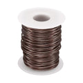 HARFINGTON Bonsai Wire Anodized Aluminum Training Wire Roll 1.5mm/15 Gauge 98ft Length Bendable Bonsai Tree Wire for Garden, Horticulture, Landscape, Planting, Brown