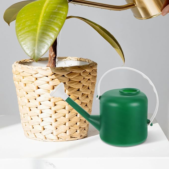 VILLCASE Long-spout Watering Can 1.2l Plastic Handheld Flower Watering Pot for Indoor and Outdoor Gardening