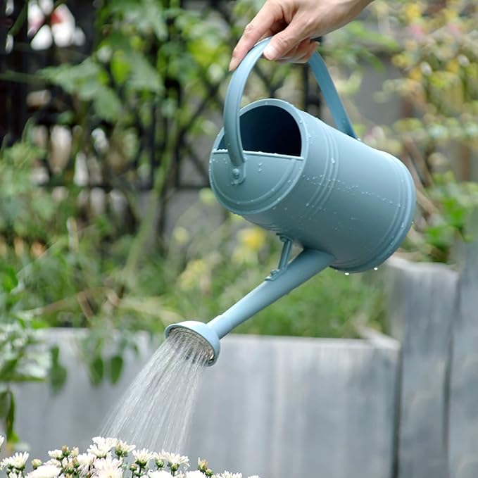 Watering Can for Indoor Plants, Garden Watering Cans for House Flower Long Spout, Watering Can for Indoor and Outdoor, Home and Garden Plants (Blue)