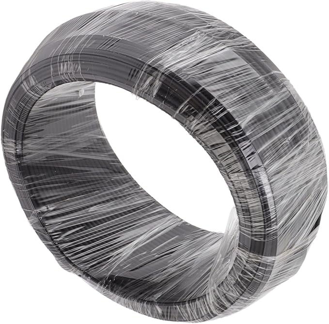 Aramox Bonsai Wire Aluminum, Bonsai Training Wire Kit, Training Wire 500g Black for Garden Horticulture Landscape Planting (4.0mm)