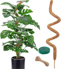 48 Inch Moss Pole, Bendable Moss Pole for Plants Monstera - Moss Poles for Climbing Plants Indoor, Handmade Coco Coir Plant Support Stakesfor Potted Plants, Pothos, Philodendron