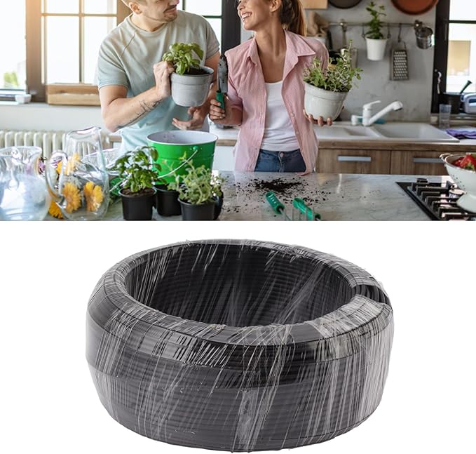 Aramox Bonsai Wire Aluminum, Bonsai Training Wire Kit, Training Wire 500g Black for Garden Horticulture Landscape Planting (2.0mm)
