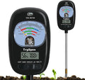 7-in-one Soil Test Kit, Soil Moisture Meter/PH Meter/Sunlight Intensity/Fertility Soil Tester, LCD Display Air & Soil Hygrometer Temperature for Hous Plants Garden, Farm, Lawn Care Moisture Meter
