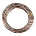 HARFINGTON Bonsai Training Wire 2.5mm Total 20mm 66 Feet Anodized Aluminum Wire Corrosion Resistant Garden Wire for Plants Bonsai Trees Shaping Bending Indoor, Brown
