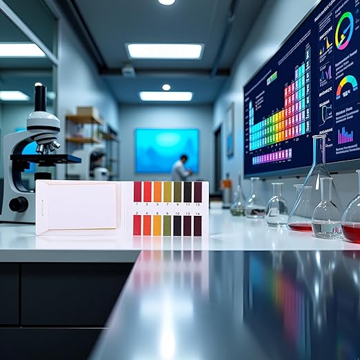 80 Strips Yellow Professional 1-14 Ph Litmus Paper Ph Tester Papers Ph Meters Indicator Paper Water Cosmetics Soil Acidity Test Strips Lab Consumables