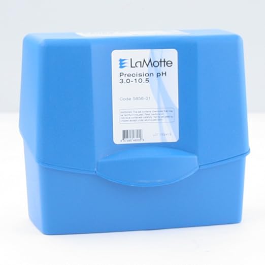 Lamotte Water Testing Kit, pH, Range 3.0 to 10.5