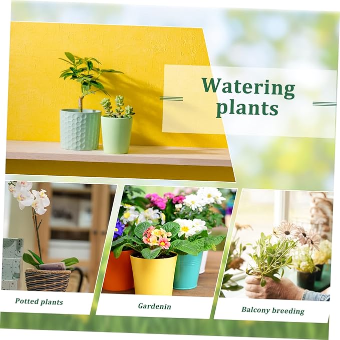 Toddmomy Vintage Glass Spray Bottle Small Watering Kettle with Top Pump for Indoor Plants Refillable and Portable Garden Sprayer for Flower