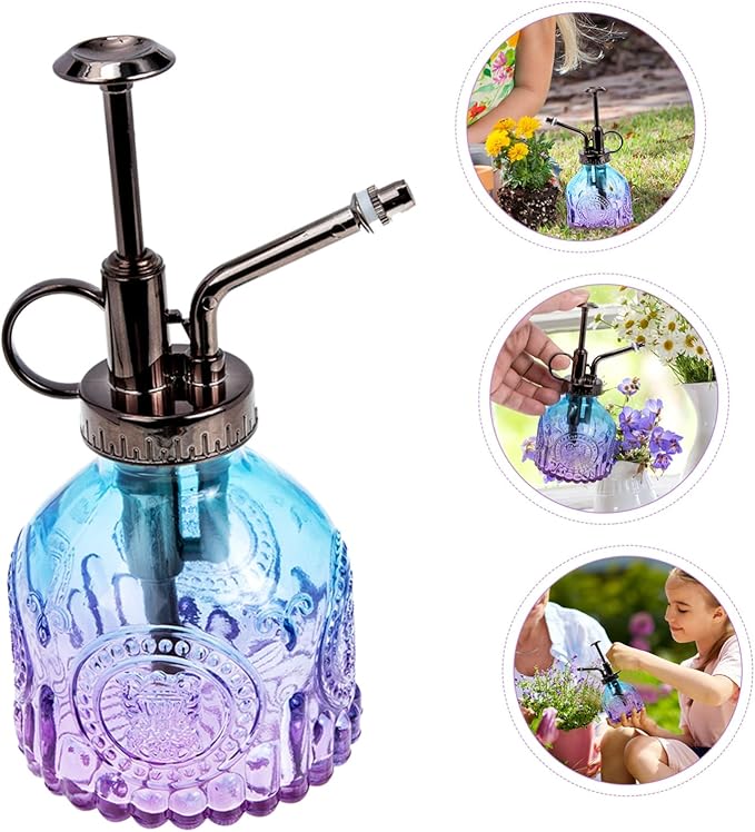 POPETPOP Plant Watering Can Small Spray Bottle Garden Sprayer Portable Water Sprayer Bottle for Plants Vintage Decor